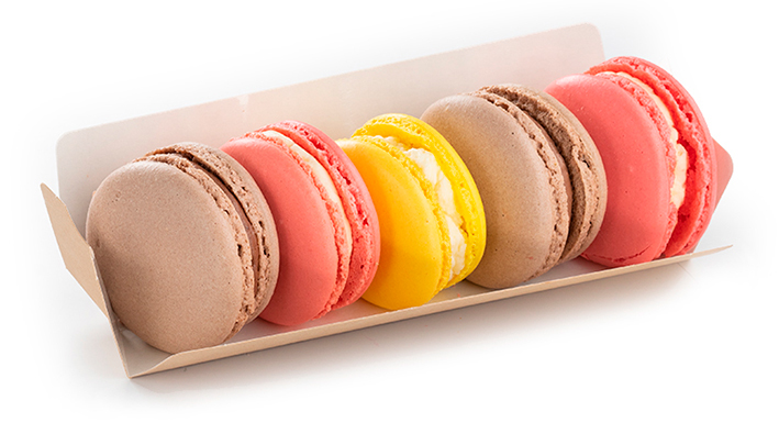 Пирожные макарони macarons ассорти 96 грамм